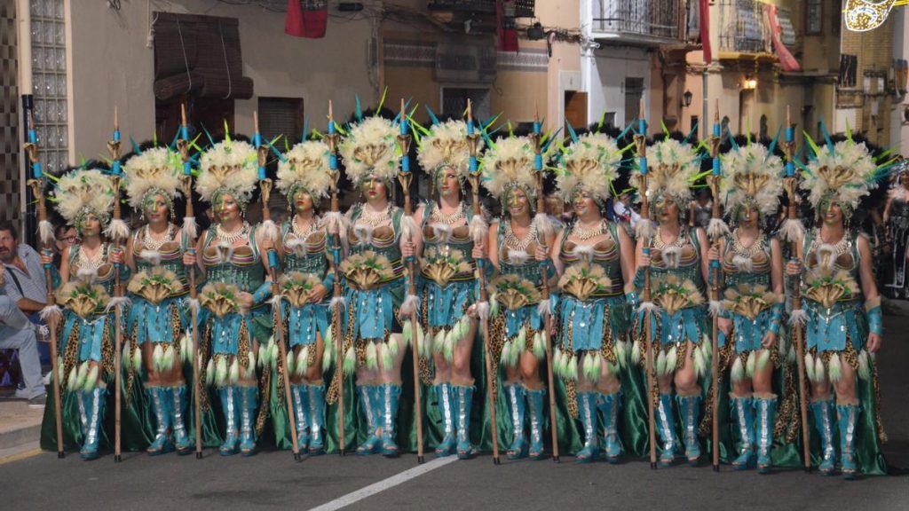 Fiestas moros y cristianos en la Comunidad Valenciana